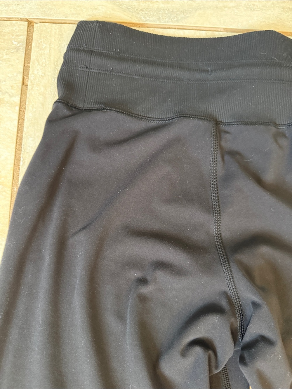 Vuori Daily Leggings Black High-Rise Drawstring - Picture 13 of 16